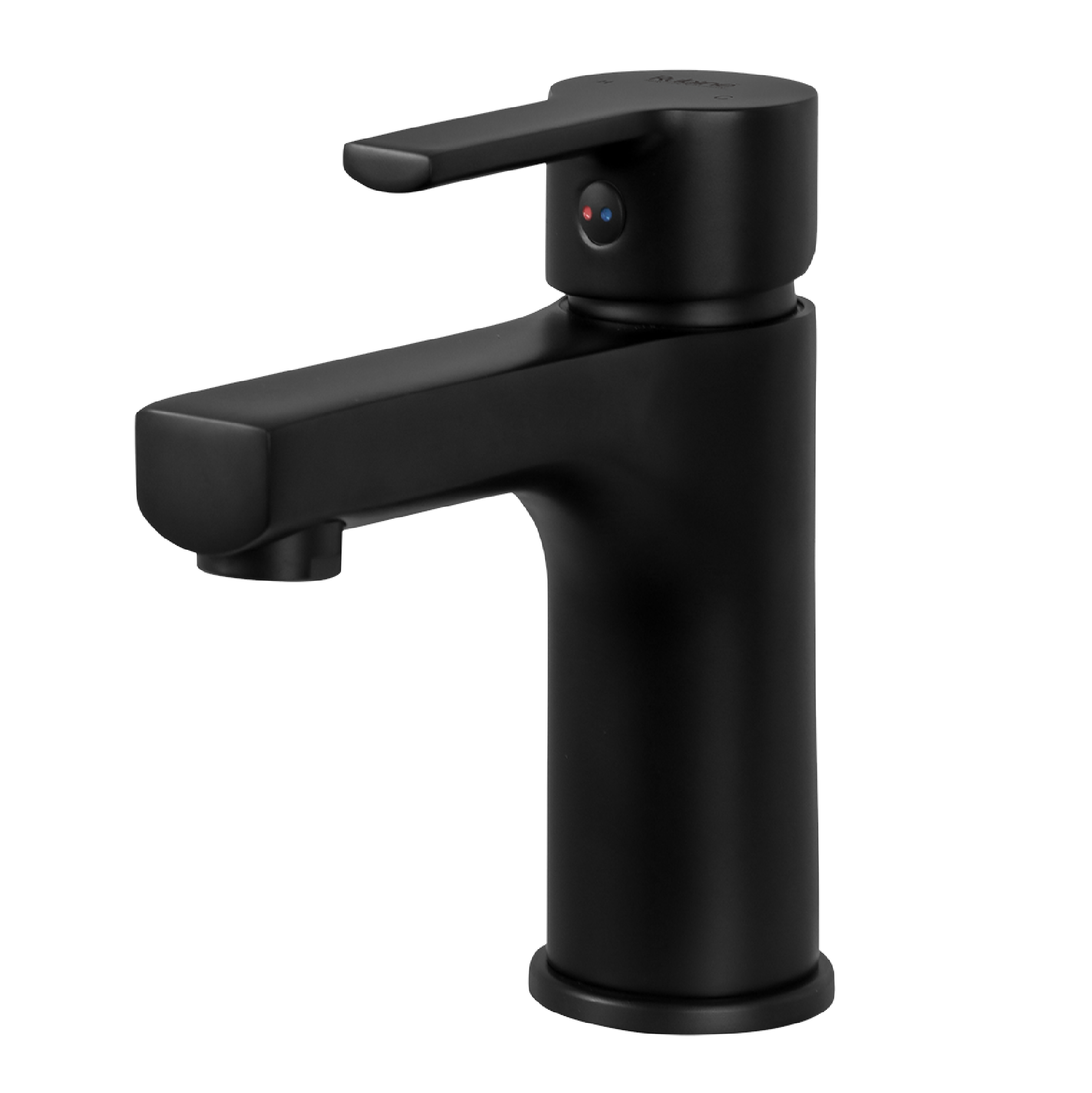 Rubine UNICO 5621 Basin MIXER TAP HOT & COLD MATT BLACK